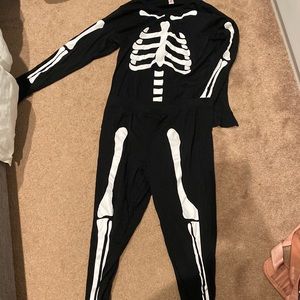Skeleton Halloween pj set